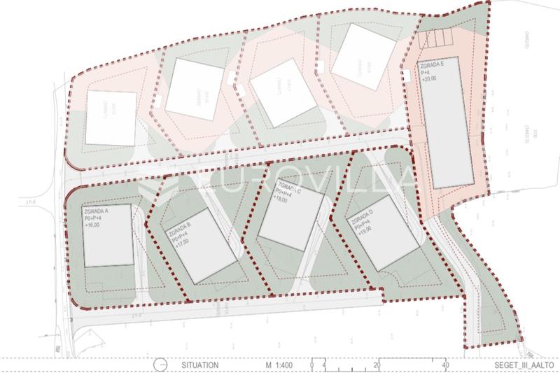 Trogir, Seget Donji, Einzimmerwohnung im 1. Stock mit einer Nettowohnfläche von 53,22 m² - E4 - 8