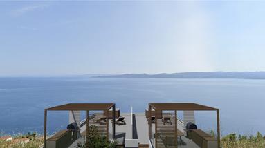 Omis Riviera, luxe penthouse met dakterras