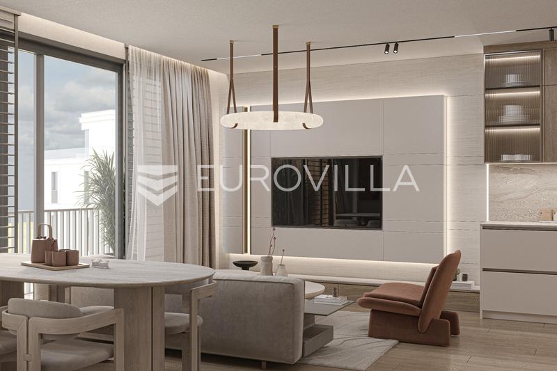 Kaštel Lukšić, Dreizimmer-Erdgeschosswohnung mit einer Fläche von 78,41 m² - S2 - 5