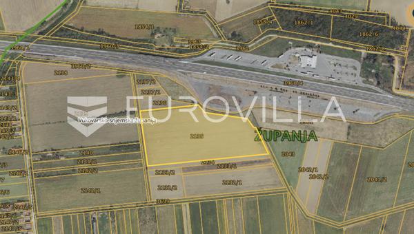 Županja – A3 Otoyolu E70 yakınında Yatırım Arazisi, 49.955 m²