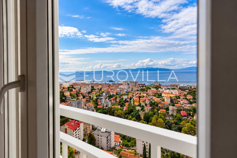 Rijeka, Rastocine, négyszobás lakás, 86 m², panorámás tengeri kilátással - 4