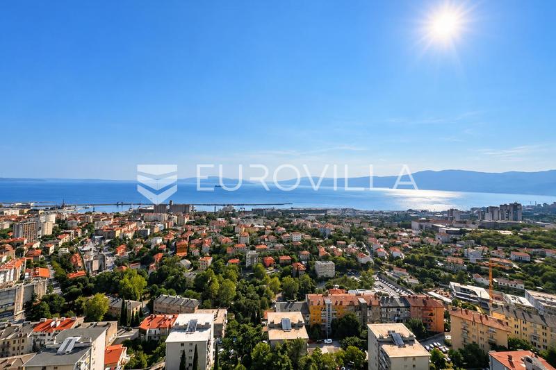 Rijeka, Rastocine, négyszobás lakás, 86 m², panorámás tengeri kilátással - 5