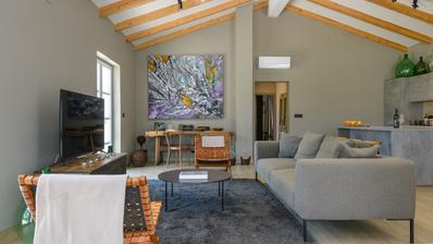 Isztria, Tinjan közelében, hosszú távra kiadó egy gyönyörű, 160 m²-es kővilla medencével
