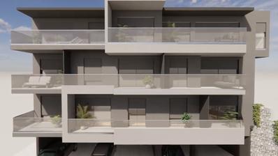 Omiš Riviéra, két hálószobás apartman egy modern új építésű ingatlanban a tenger közelében