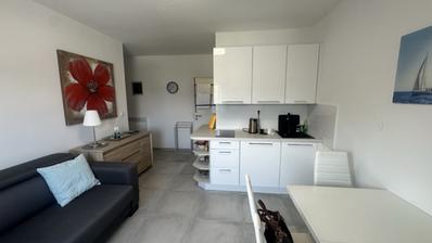 Istra, Medulin, elegantan i ugodsn stan 37 m², jedna spavaća soba, 500 m od mora