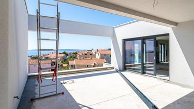 Ciovo, Okrug Gornji - penthouse avec vue panoramique