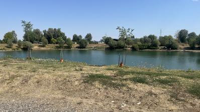 Krusevica, Edificio commerciale sul lago