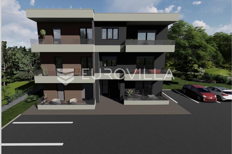 Viškovo, TOP NOVOGRADNJA, trosobni stan 67,41 m², terasa, parking, spremište