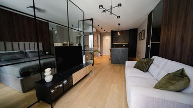 Zadar, Borik, luksuzan jednosoban stan s vrtom, 57,46 m²