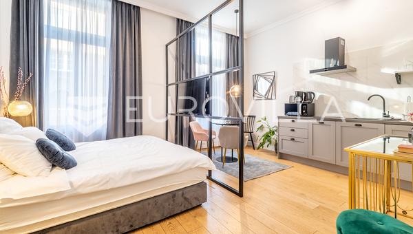 Zágráb, Ilica, modern garzonlakás a városközpontban, 28 m²