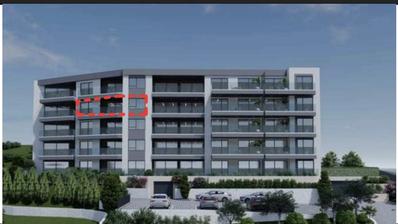 Appartamento di lusso con una camera da letto con vista panoramica sul mare, nuova costruzione Makarska.