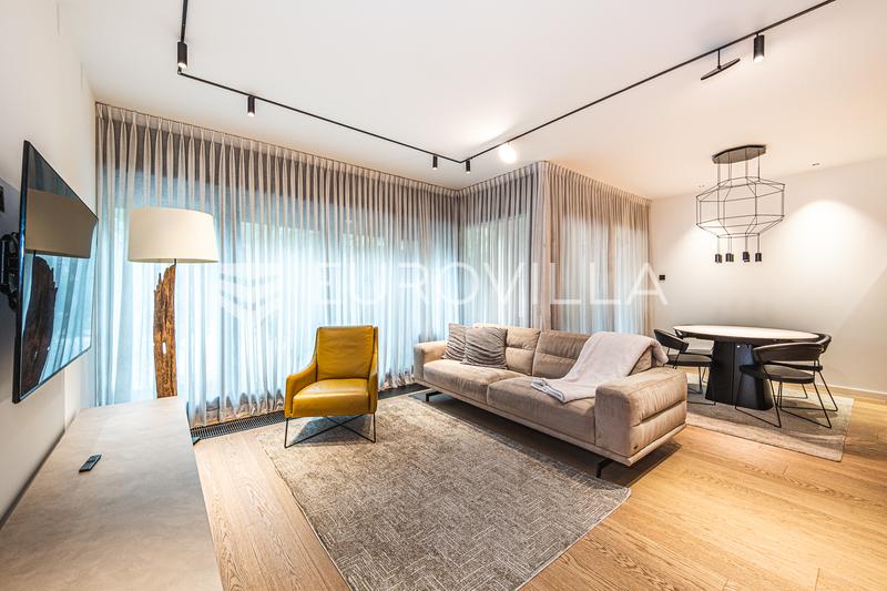 Zagreb, Nedre staden, lyxig fyrarumslägenhet med loggia, terrass och trädgård på 150 m² - 2