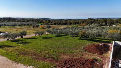 Istra, Poreč okolica – Građevinsko zemljište s pogledom na more 