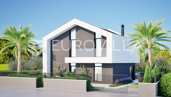 Istra, Funtana, građevinsko zemljište 422 m² s glavnim projektom za obiteljsku kuću 174 m²