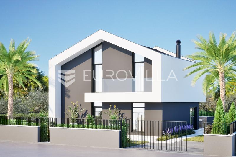 Istra, Funtana, građevinsko zemljište 422m2 s glavnim projektom za obiteljsku kuću 174m2