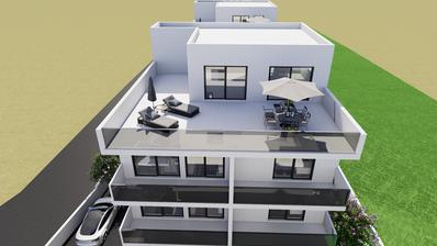 Trogir, dvosoban stan na trećem katu neto korisne površine 56,15 m², S6 Objekt 1