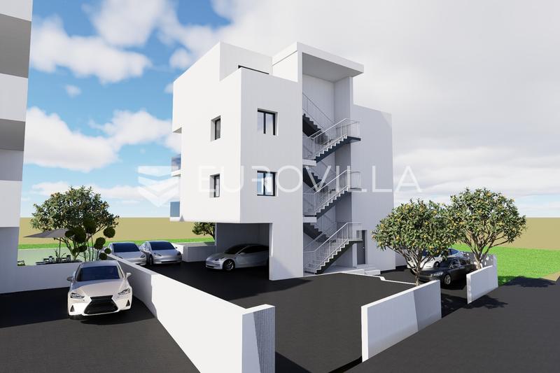 Trogir, dvosoban stan na trećem katu neto korisne površine 56,15 m², S6 Objekt 1 - 8