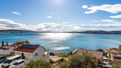 Seget Donji, excelente apartamento de dois quartos com vista para o mar - aluguel de longo prazo