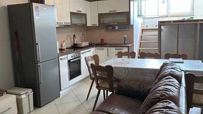 Istrien, Barbariga, treværelses lejlighed 50 m² i kælderen af en beboelsesejendom, hav ...
