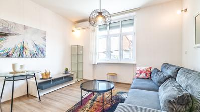 Záhřeb, Petrova, funkční byt o rozloze 40 m²