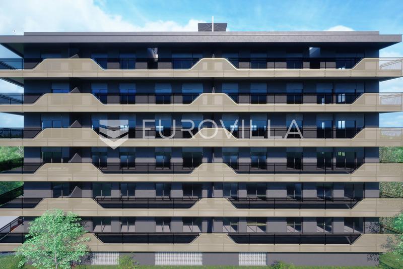 Zadar, Vruljica, luksuzni dvosoban stan s terasom, NOVOGRADNJA, 101,01 m²