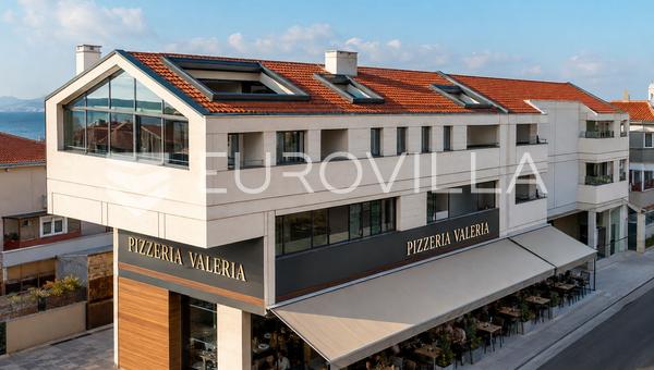 Zadar, Nin - land with a valid building permit for residential and commercial construction