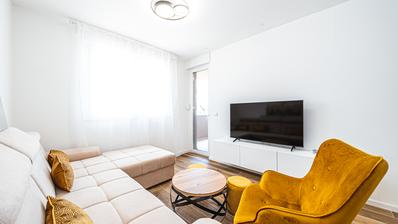 Zágráb, Blato, modern egyszobás lakás loggiával és garázshelyiséggel, 50 m² ELSŐ BÉRLÉS