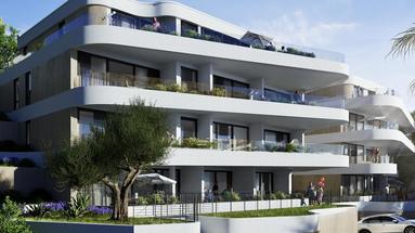 Opatija, Volosko, lüks iki yatak odalı daire 69,37 m² deniz manzaralı