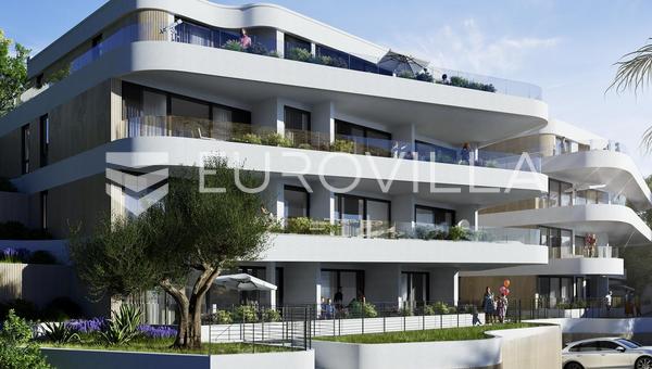 Opatija, Volosko, luxus kétszobás lakás 69,37 m² tengerre néző kilátással
