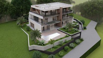 Rijeka, Kantrida, moderno apartamento de tres habitaciones, superficie útil neta de 88,88 m², vistas al mar