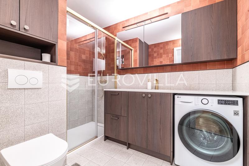 Zagreb, Jarun - a 200 metros - apartamento de dois quartos com 2 garagens e loggia - 10