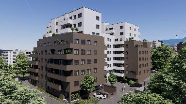 Zagreb, Trešnjevka, HERITAGE, three-bedroom apartment net usable area is 69 m²