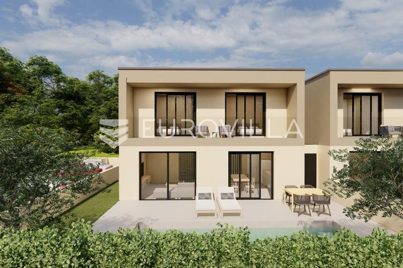 Istria, Žbandaj, semi-detached house with swimming pool - 1