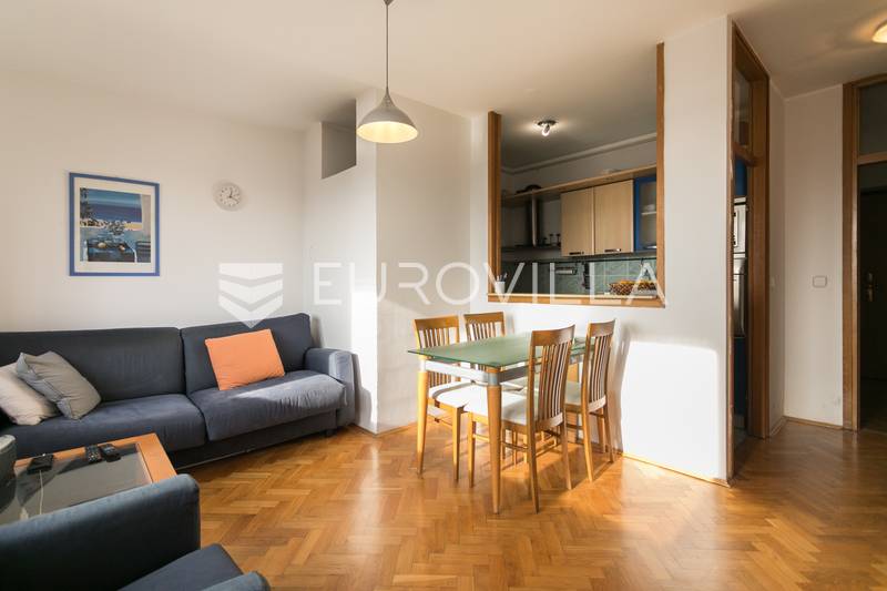 Zagrzeb, Trešnjevka, umeblowane mieszkanie jednopokojowe 45,13 m² - 2