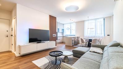 Zagreb, Donji grad, exklusive Zweizimmerwohnung in einem Neubau, 76 m²