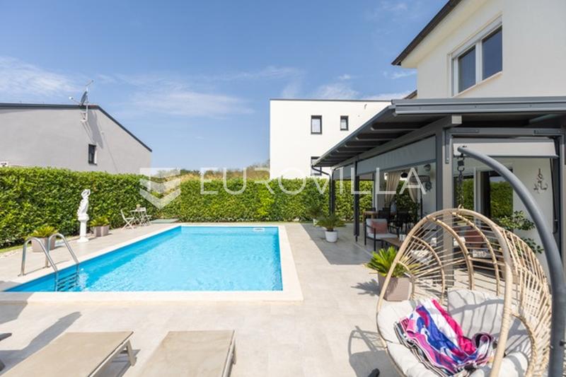 Porec, Rosini, moderne og elegant familievilla med basseng og havutsikt - 5
