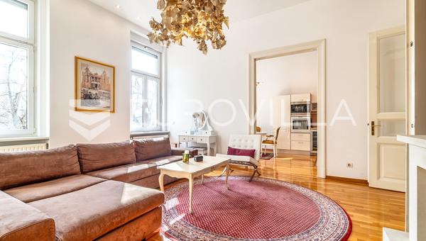 Zagreb, Centro, hermoso apartamento de tres habitaciones, 96 m²