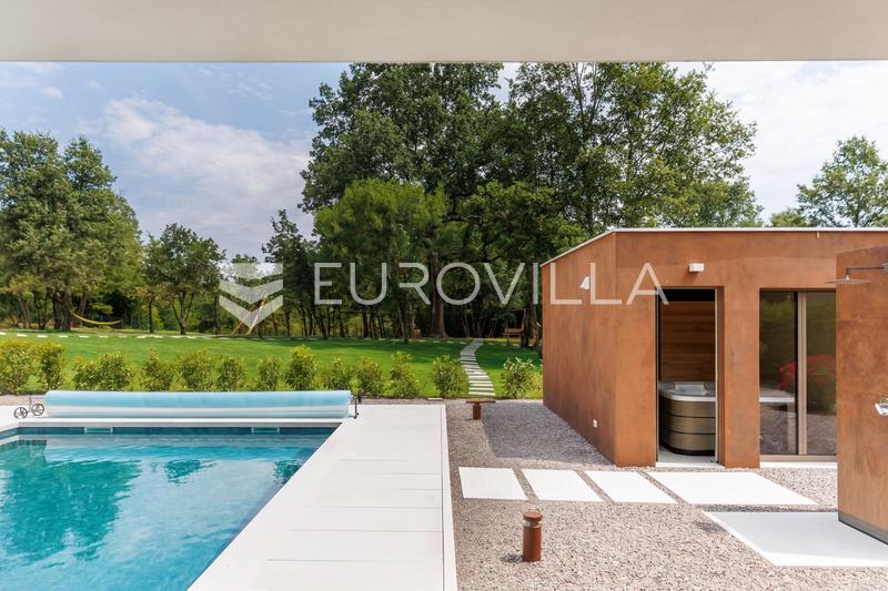 Istrien, Labin - topmoderne Villa "E", beheizter Pool 48 m², 2642 m² Landschaftsgarten - 18