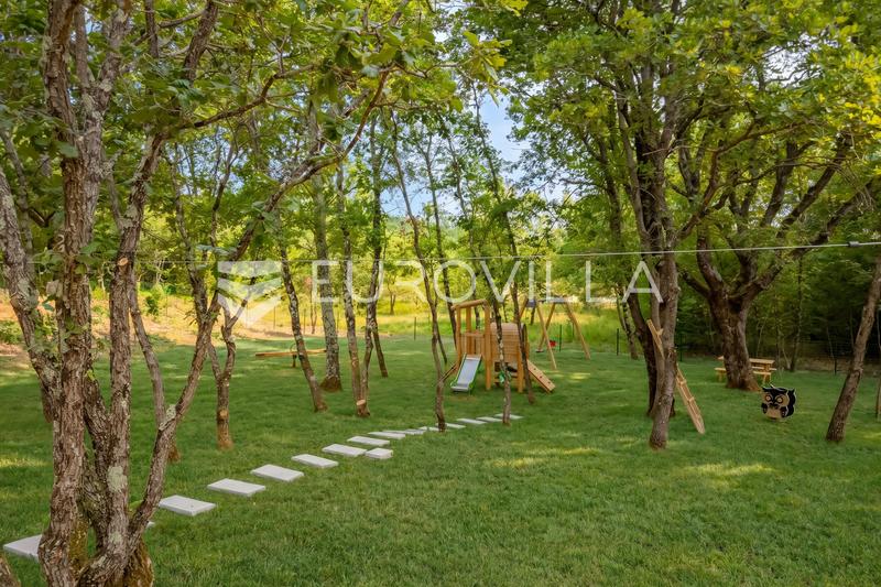Istrien, Labin - topmoderne Villa "E", beheizter Pool 48 m², 2642 m² Landschaftsgarten - 12