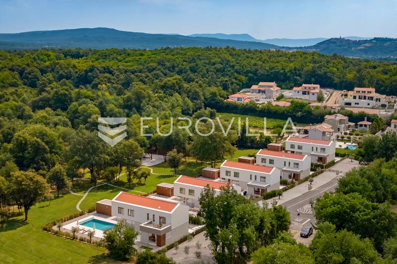 Istrien, Labin - topmoderne Villa "E", beheizter Pool 48 m², 2642 m² Landschaftsgarten - 5