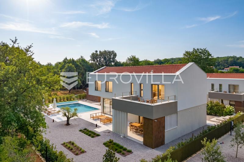 Istrien, Labin - topmoderne Villa "E", beheizter Pool 48 m², 2642 m² Landschaftsgarten - 14