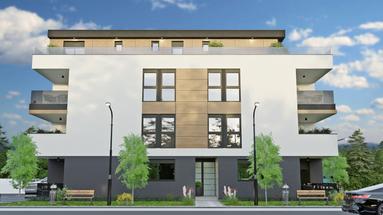 Dugo Selo, egy vonzó 3 szobás lakás terasszal, 66 m², új építésű.
