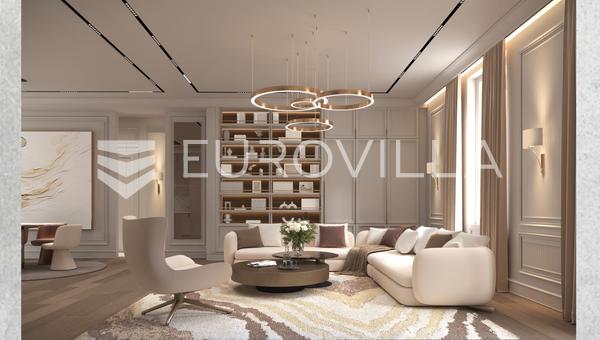 Osijek, Gornji Grad, appartamento d'élite con quattro camere da letto, 160 m², con posti auto privati