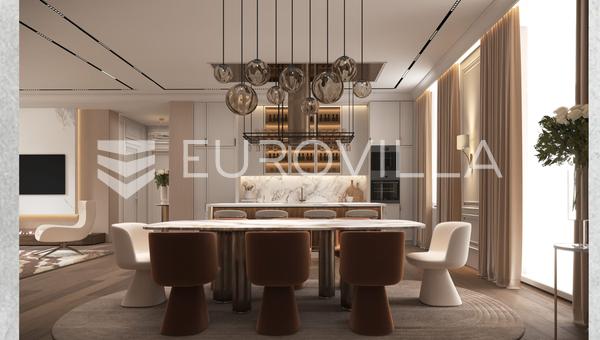 Osijek, Gornji Grad, elite vierkamerappartement, 160 m², met privé parkeerplaatsen