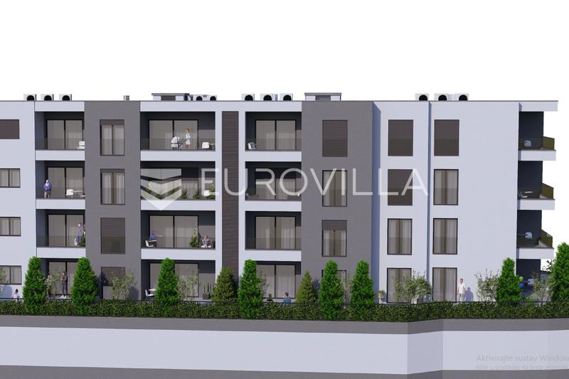 Omiš, Nemira, two-bedroom apartment on the 1st floor of a new development with an elevator, 71.44 m²