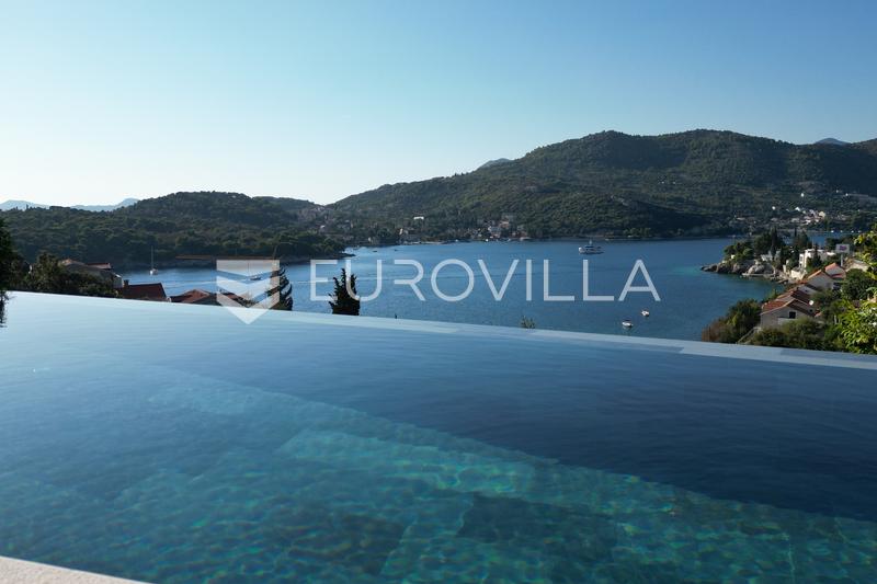Dubrovnik, okolica, vila s bazenom i prekrasnim pogledom na more - 1