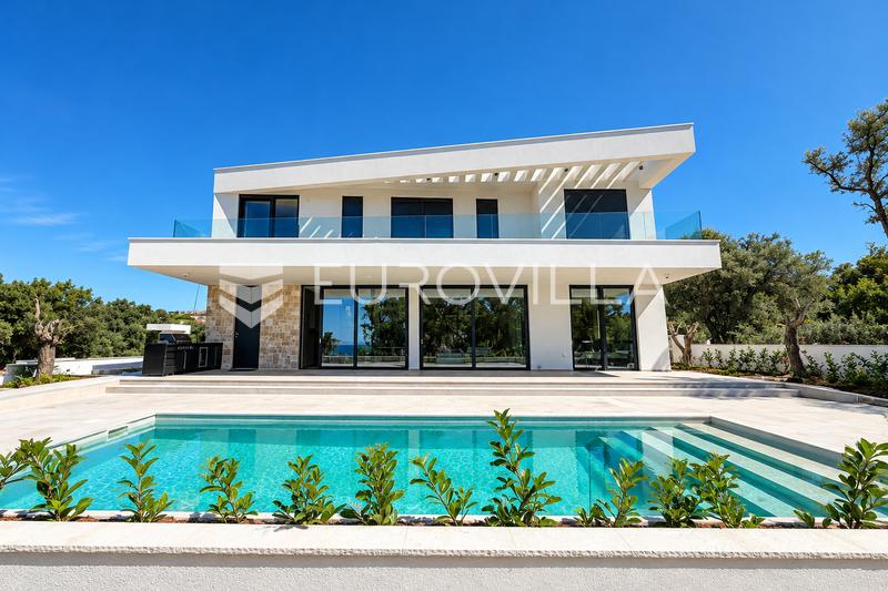 Pag, Jakišnica, luxus villa medencével, 150 m-re a tengertől - 1