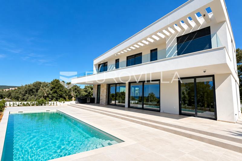 Pag, Jakišnica, luxus villa medencével, 150 m-re a tengertől - 4