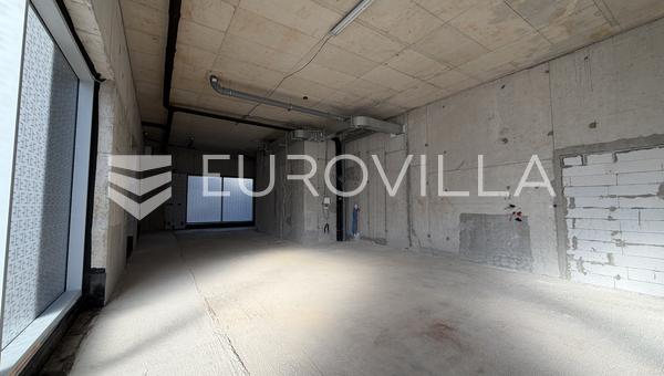 Zagreb, Franjo Tuđman Plads, erhvervslokale i gadeplan, 138 m², nybyggeri - råhus