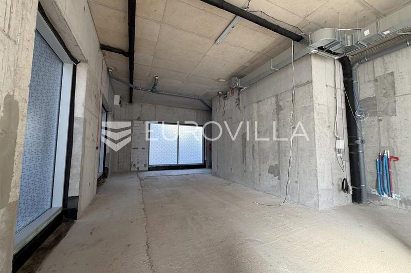 Záhřeb, Náměstí Franja Tuđmana, komerční prostor v přízemí, 138 m², novostavba - hrubá stavba - 3